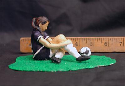 Honorable Mention, Elaina Haviland, gr.11 (Sculpture, "Getting Ready")